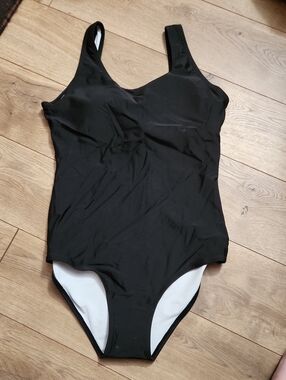 Brand New Classic Black One-Piece Swimsuit - Women